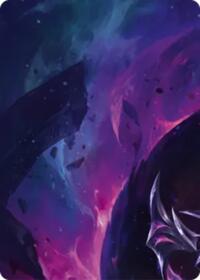 Viserai, the Forsaken // Viserai, Usurper Double Sided Art Card (Top Left)