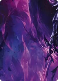 Viserai, the Forsaken // Viserai, Usurper Double Sided Art Card (Middle Left)
