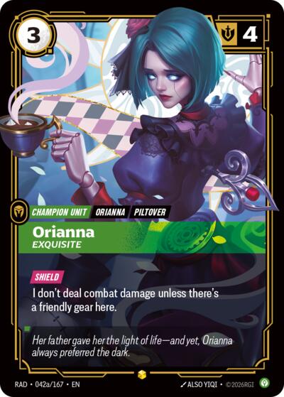 Orianna, Exquisite (Alternate Art) card