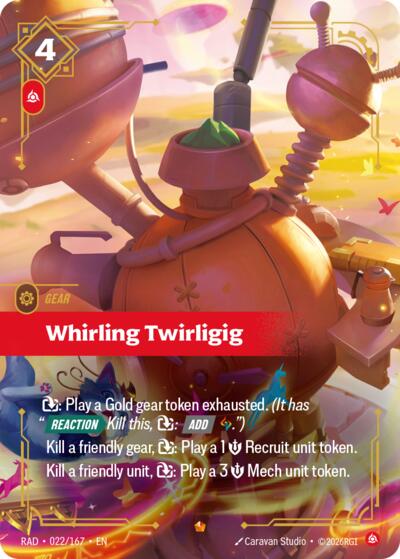 Whirling Twirligig card