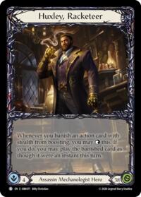 Huxley, Racketeer