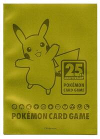 Pokemon TCG: Pokemon Center Japan Exclusive Card Sleeves - 25th Anniversary Gold · Pokemon International Card Sleeves