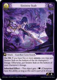 Sinistre Stab