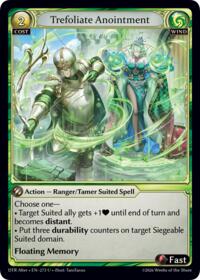 Trefoliate Anointment