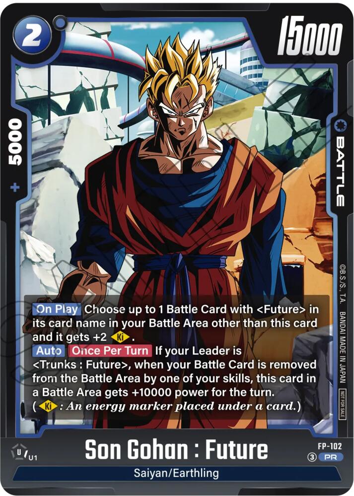 Son Gohan : Future - FP-102 #FP-102 — Fusion World Promotion Cards and Packs