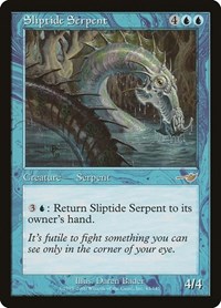 Sliptide Serpent - Nemesis - Magic: The Gathering card