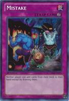 mistake yugioh card Amazon.com: YU-GI-OH! - Mistake (PGL3-EN096) - Premium Gold: Infinite Gold  - 1st Edition main image 0