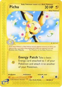 Pichu (2002 E3 Promo) #58/165