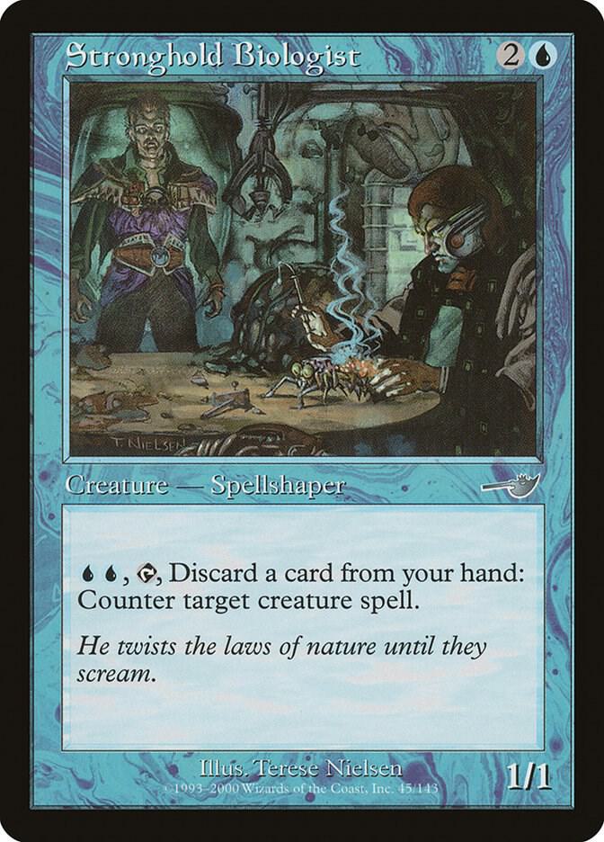 Stronghold Biologist - Nemesis - Magic: The Gathering - TCGplayer.com