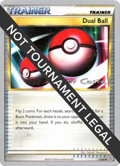 Dual Ball 2012 Igor Costa 78/95 World Championship Decks Pokemon card
