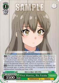 Rascal Does Not Dream of Santa Claus First Worries, Rio Futaba #SBY/W136-E031