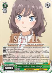 New Student, Sara Himeji
