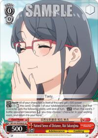 Rascal Does Not Dream of Santa Claus Natural Sense of Distance, Mai Sakurajima (SR) #SBY/W136-E060S