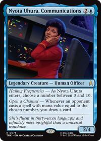 Nyota Uhura, Communications