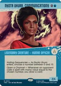 Nyota Uhura, Communications (Showcase)