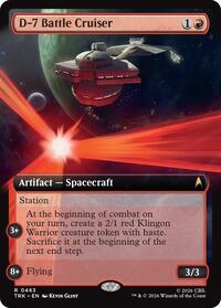 D-7 Battle Cruiser (Extended Art)