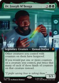 Dr. Joseph M'Benga (Extended Art)