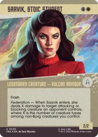 Saavik, Stoic Student (Showcase) (Surge Foil)