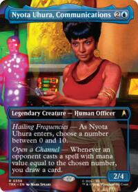 Nyota Uhura, Communications (Borderless)