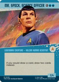 Mr. Spock, Science Officer (Borderless) (Surge Foil)