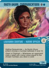 Nyota Uhura, Communications (Showcase) (Surge Foil)