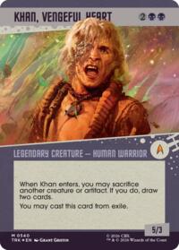 Khan, Vengeful Heart (Showcase) (Surge Foil)