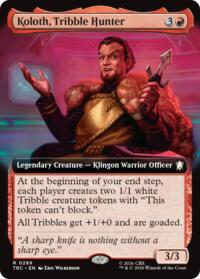 Koloth, Tribble Hunter (Extended Art)