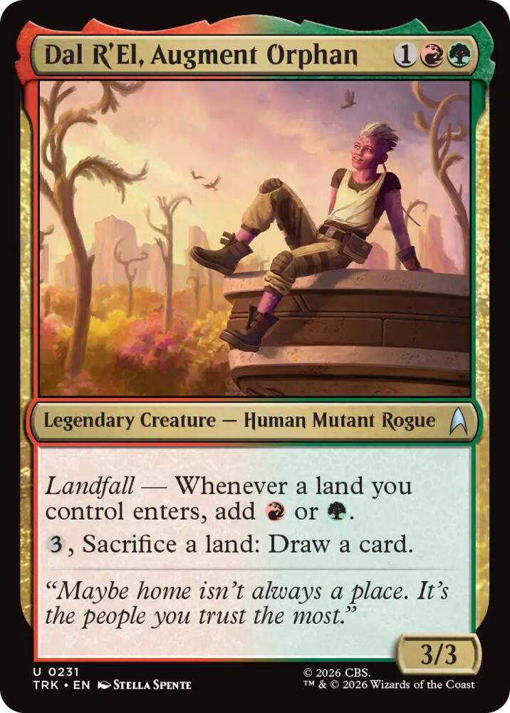 Dal R'El, Augment Orphan
