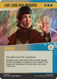 Live Long and Prosper (Showcase) (Surge Foil)