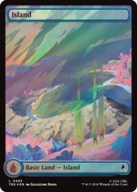 Island (0483) (Surge Foil)