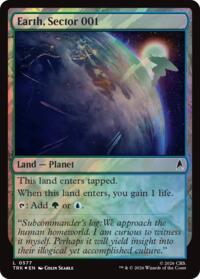 Earth, Sector 001 (Surge Foil)