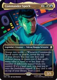 Commander Spock (Borderless)