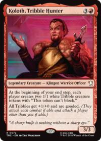 Koloth, Tribble Hunter (Surge Foil)