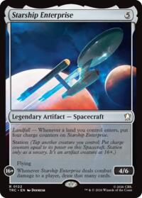 Starship Enterprise (Surge Foil)