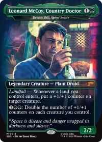 Leonard McCoy, Country Doctor - Bristly Bill, Spine Sower (Borderless)