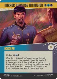 Mirror Universe Intrusion (Showcase) (Surge Foil)