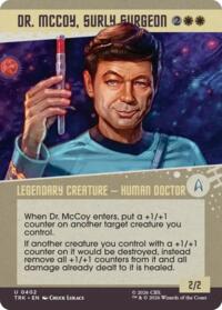 Dr. McCoy, Surly Surgeon (Showcase)