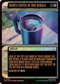There's Coffee in that Nebula (Showcase) (Surge Foil)