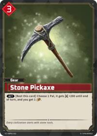 Stone Pickaxe (2nd Edition)