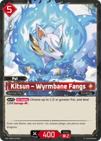 Kitsun - Wyrmbane Fangs (SR) (2nd Edition)