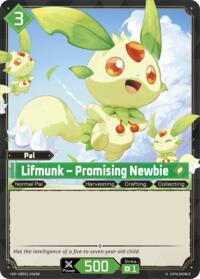 Lifmunk - Promising Newbie (SR) (2nd Edition)