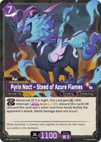 Pyrin Noct - Steed of Azure Flames (SR) (2nd Edition)