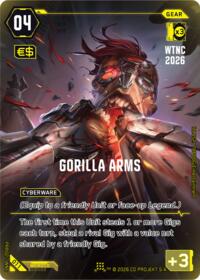 Gorilla Arms (Pre-release)