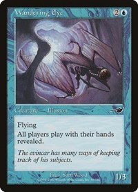 Wandering Eye - Nemesis - Magic: The Gathering card