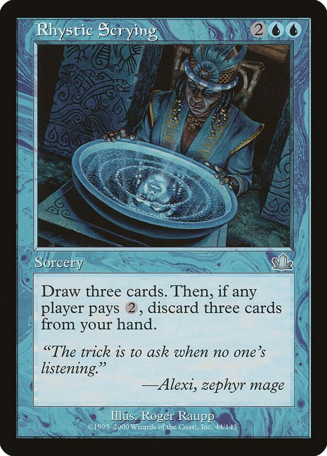 rhystic cards mtg Amazon.com: Rhystic Study : Toys & Games main image 1