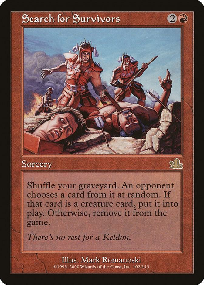 Search for Survivors - Prophecy - Magic: The Gathering - TCGplayer.com