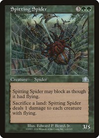 Spitting Spider - Prophecy - Magic: The Gathering card