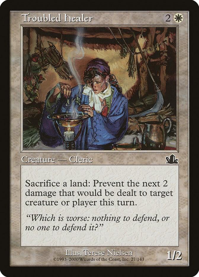 Troubled Healer - Prophecy - Magic: The Gathering - TCGplayer.com
