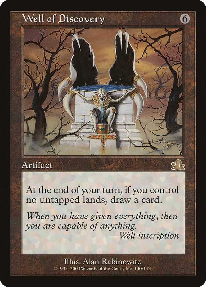 Well of Discovery - Prophecy - Magic: The Gathering - TCGplayer.com
