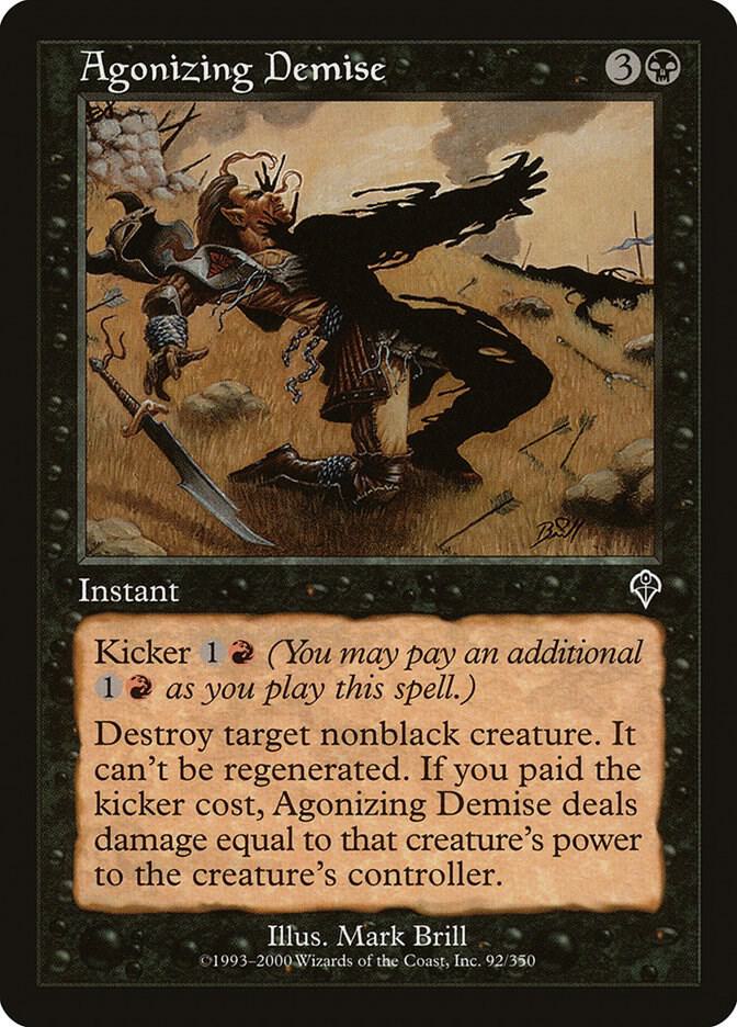 Agonizing Demise - Invasion - Magic: The Gathering - TCGplayer.com